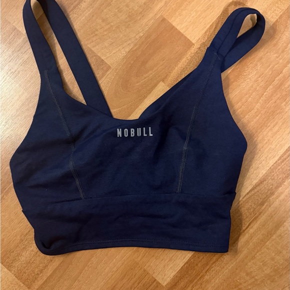 NOBULL Deep Navy Double-Strap Sports Bra - Picture 3 of 4